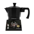 Miniatyrbild 2 av 2: Italiensk Kaffepanna Bidasoa Tribeca Metall 3 Csészék