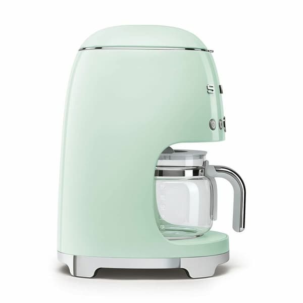 Drip Coffee Machine Smeg Retro 1050 W Grøn 10 Skodelice