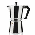 Pikkukuva 1 / 2: Vanhanaikainen Italialainen Mokkapannu Haeger CP-12A.009A Alumiini 300 ml