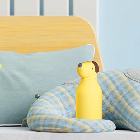 Asobu - Bestie Dog - Termoflaska med sugrör 460 ml