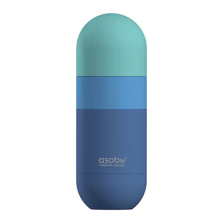 Asobu - Orb Bottle Pastel Blue - Termisk flaske 420ml
