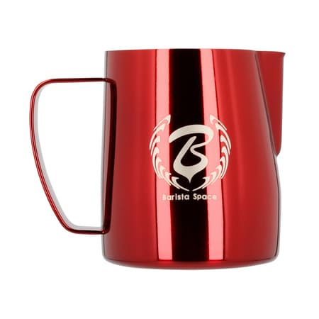 Barista Space - Röd mjölkkanna 350 ml