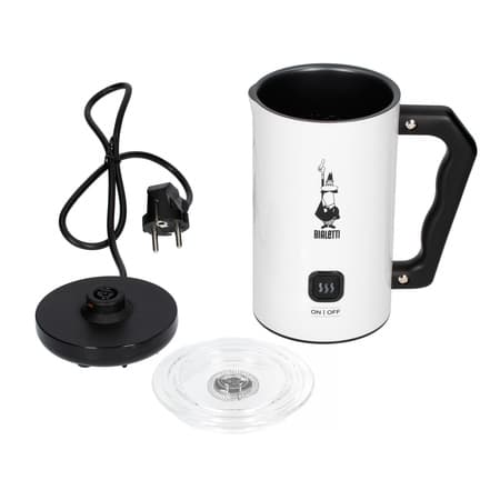 Bialetti Mælkeskummer MKF02 Bianco - Elektrisk mælkeskummer Hvid