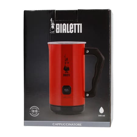 Bialetti Mjölkskummare MKF02 Rosso - Elektrisk mjölkskummare Röd