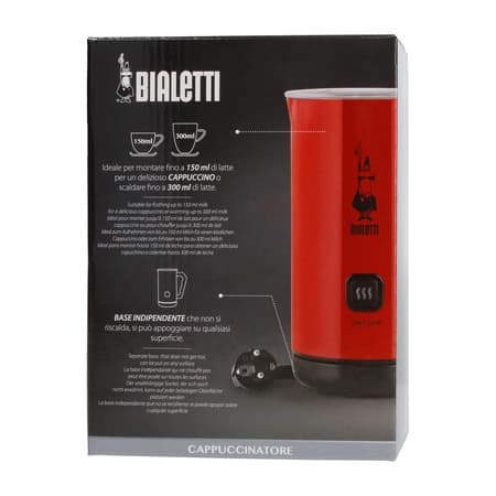 Bialetti Mjölkskummare MKF02 Rosso - Elektrisk mjölkskummare Röd
