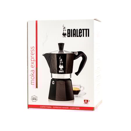 Bialetti Moka Express 6tz svart