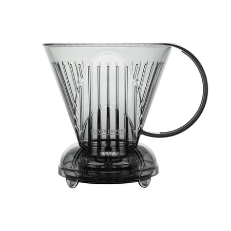 Clever Dripper - Kaffemaskine L 500ml gennemsigtig grå + 100 filtre