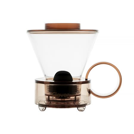 Clever Dripper - Glas kaffemaskine 500ml, gennemsigtig brun