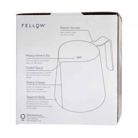Fellow Eddy Pitcher - Sølv mælkekande 530 ml