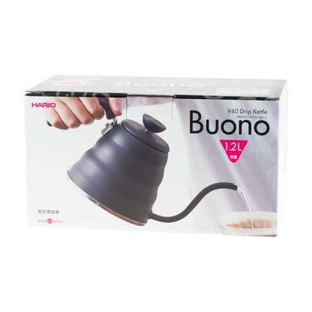 Hario Buono Kedel Sort - 1,2l