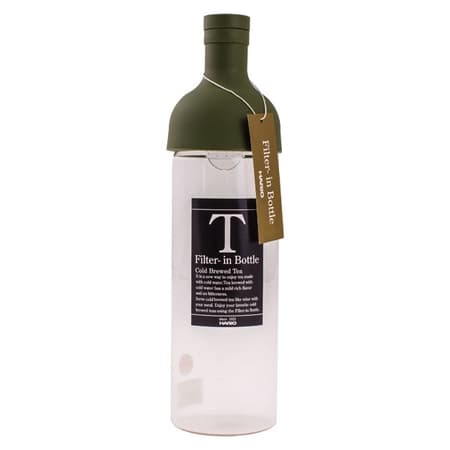 Hario Cold Brew Tea filterflaske - olivengrøn 750 ml