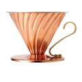 Miniatyrbild 1 av 4: Hario metall Drip V60-02 koppar-guld