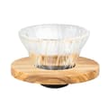 Miniatyrbild 1 av 4: Hario glas Drip V60-01 - Olivträ