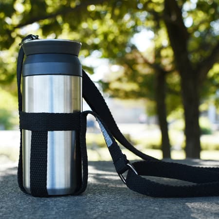 KINTO - TRAVEL 350ml / PLAY 300ml kopholder - Sort 70mm