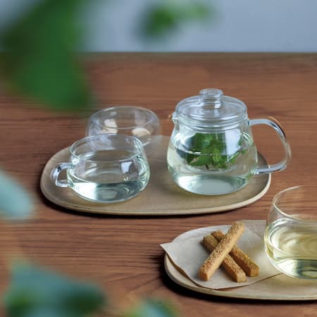 KINTO - UNITEA - Kande med glas te infuser 450ml