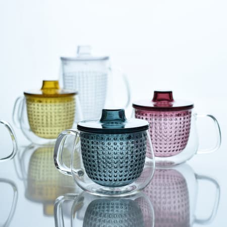 KINTO - UNITEA - Krus med te-infuser - Marineblå 350ml