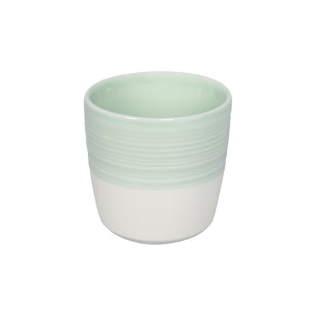 Loveramics Dale Harris - Krus 150ml - Flad hvid kop - Celadon Grøn