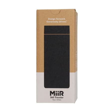 MiiR - 360 Traveller Black - lämpömuki 470ml