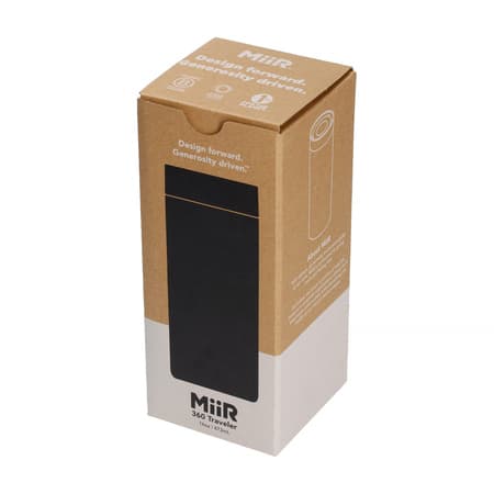 MiiR - 360 Traveller Black - lämpömuki 470ml