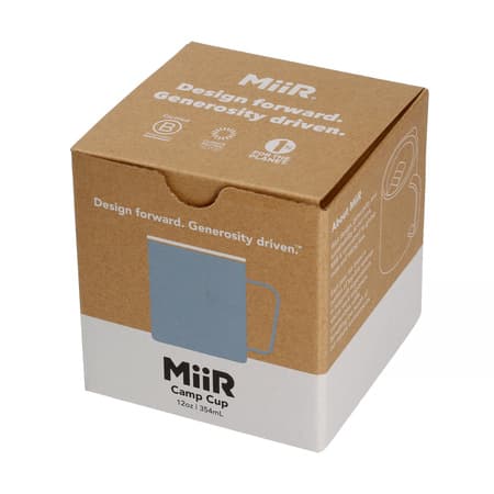 MiiR - Camp Cup Grå-blå - Camping krus 350ml