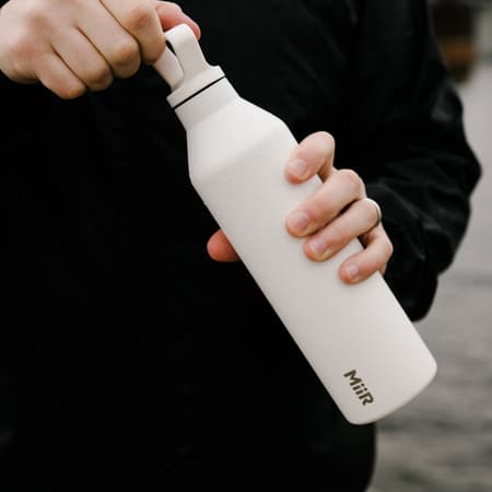 MiiR - Flaska med smal mun Vit - Termoflaska 680 ml