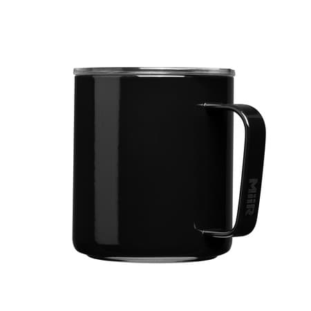 MiiR - TruEmalje Camp Cup Sort - Camping krus 350ml