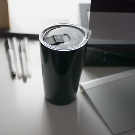 MiiR - TruEnamel Tumbler Black - 350ml mugg