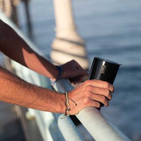 MiiR - TruEnamel Tumbler Black - 350ml mugg