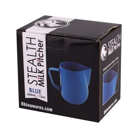 Rhinowares Barista Mælkekande - blå kande 360 ml