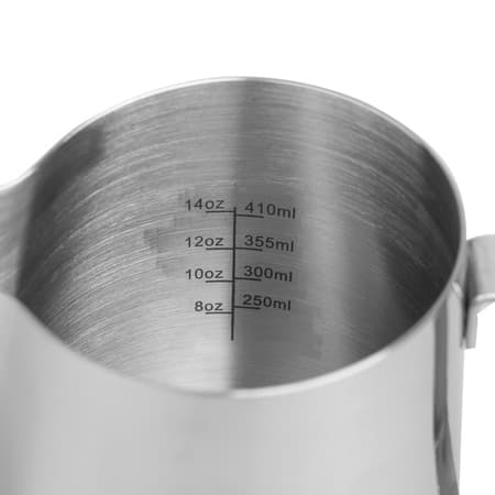 Rhinowares Stainless Steel Pro Pitcher - hopea kannu 600 ml