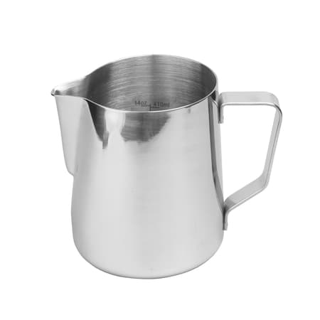 Rhinowares Stainless Steel Pro Pitcher - hopea kannu 600 ml