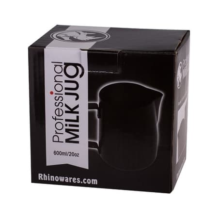 Rhinowares Stealth Milk Kannu - musta kannu 600 ml