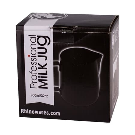 Rhinowares Stealth Milk Kannu - musta kannu 950 ml