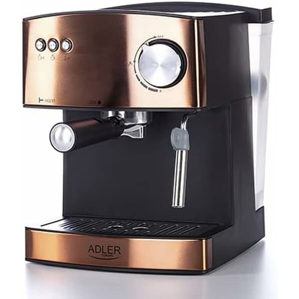 Manuell Espressobryggare Adler AD 4404cr Svart Multicolour Inte 1,6 L
