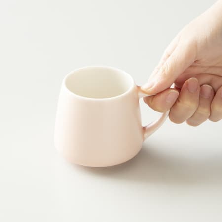 ORIGAMI - Aromikeraaminen kuppi 200ml Matta pinkki