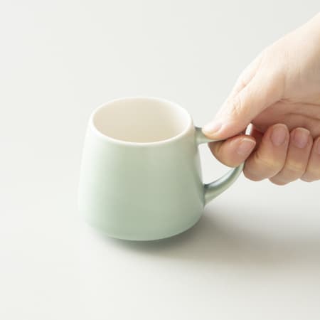 ORIGAMI - Aroma keramisk kop 200ml matgrøn