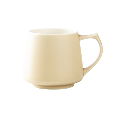 ORIGAMI - Aroma keramisk krus 320ml Mat beige