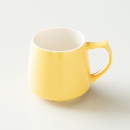 ORIGAMI - Aroma keramisk mugg 320ml Gul