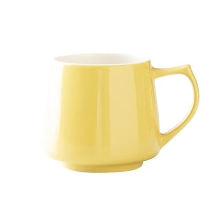 ORIGAMI - Aroma keramisk mugg 320ml Gul