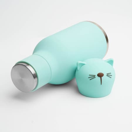 Asobu - Cat Beasts - Termoflaska med sugrör 460 ml
