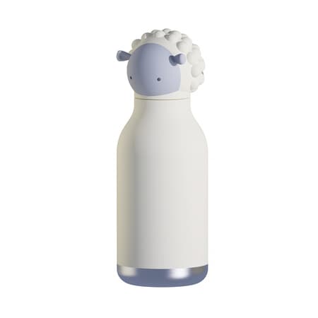 Asobu - Beasts Sheep - Termoflaske med sugerør 460 ml