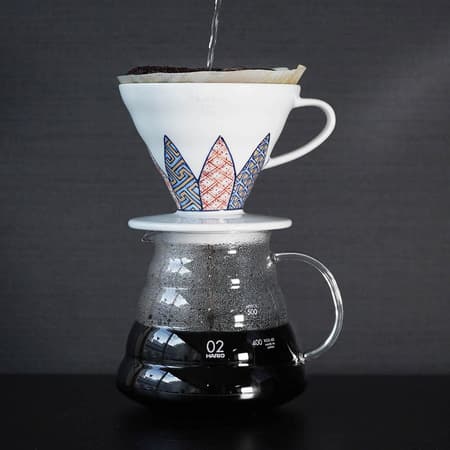 Hario - Ceramic Drip V60-02 Tachikichi Shozui
