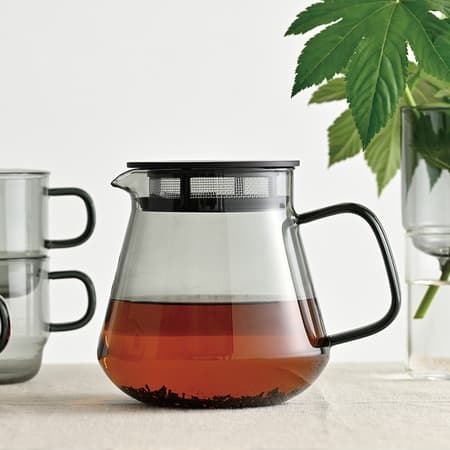 Hario - Colors Tea & Coffee Server - Harmaa suodatintarvike 600ml