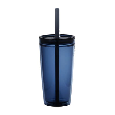 MiiR - Everywhere Straw Tumbler Marinblå - Cup med sugrör 470ml