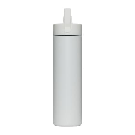 MiiR - Olkipullo Valkoinen - Lämpöpullo suuttimella 590ml