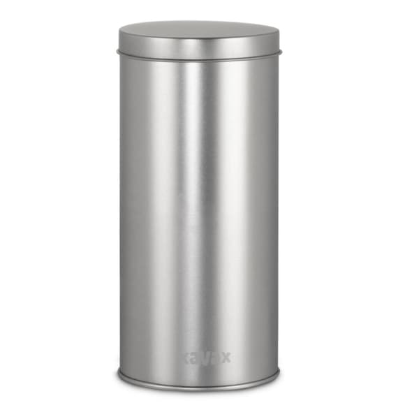 Xavax Kaffepudebeholder til opbevaring af 20 Senseo-puder mv. Metal Sølv