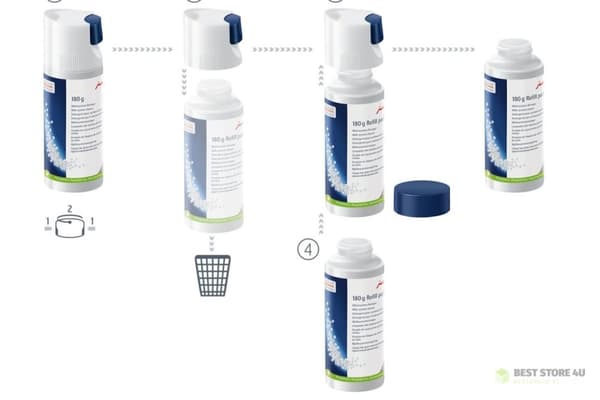 Jura Click&Clean mælkesystemrens 180 g