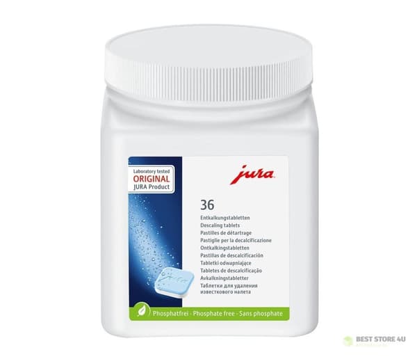 Avkalkningstabletter för Jura kaffemaskiner 36 st