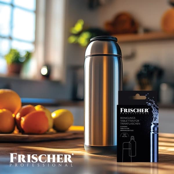 Frischer rengøringstabletter til flasker og termokander, 10 stk.