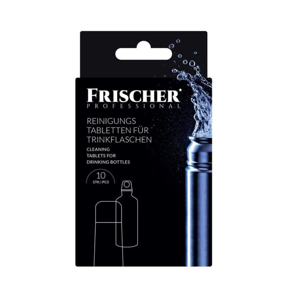 Frischer rengøringstabletter til flasker og termokander, 10 stk.